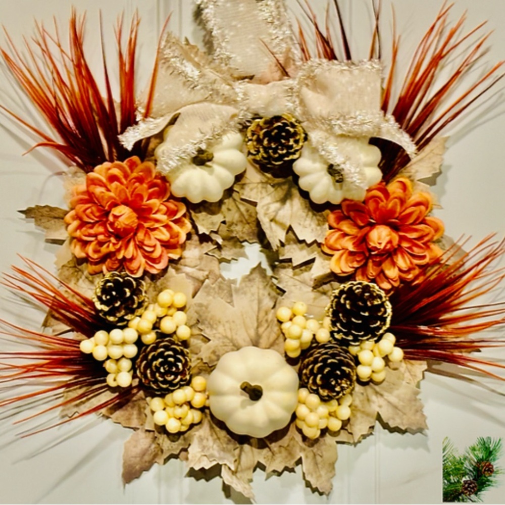 Meet Me in the Maple Trees Wreath
